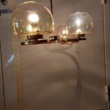 Lustre en laiton doré années 50'S