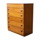 Commode en teck du milieu du siècle, 1970, avec compartiment à couvercle