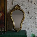 Baroque shell mirror
