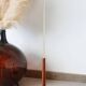 Vintage teak floor lamp from the 60s – renovated & chic design