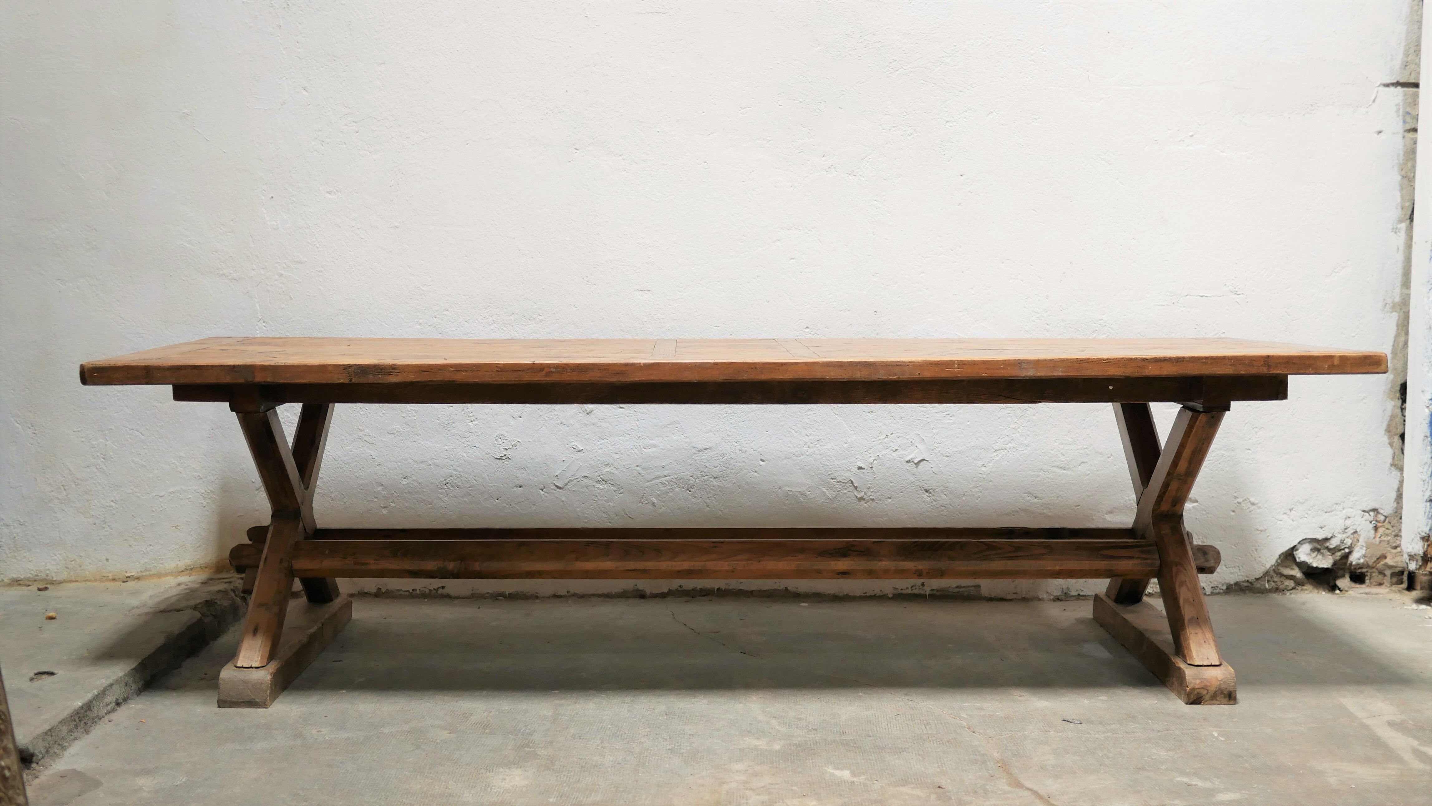 Vintage farm dining table