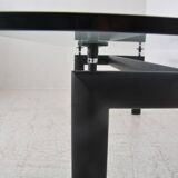 “LC6” table created by Le Corbusier, Pierre Jeanneret and Charlotte Perriand Published by Cassina