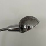 Workshop lamp with flexible arm vice attachment 50s