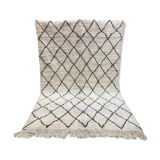 White/black laine laine carpet with tiles 310x190cm