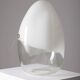 Pair of nessa lamps in murano glass, gino vistosi, 1970s