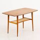 Scandinavian teak coffee table with a double top, 1950s/60s.