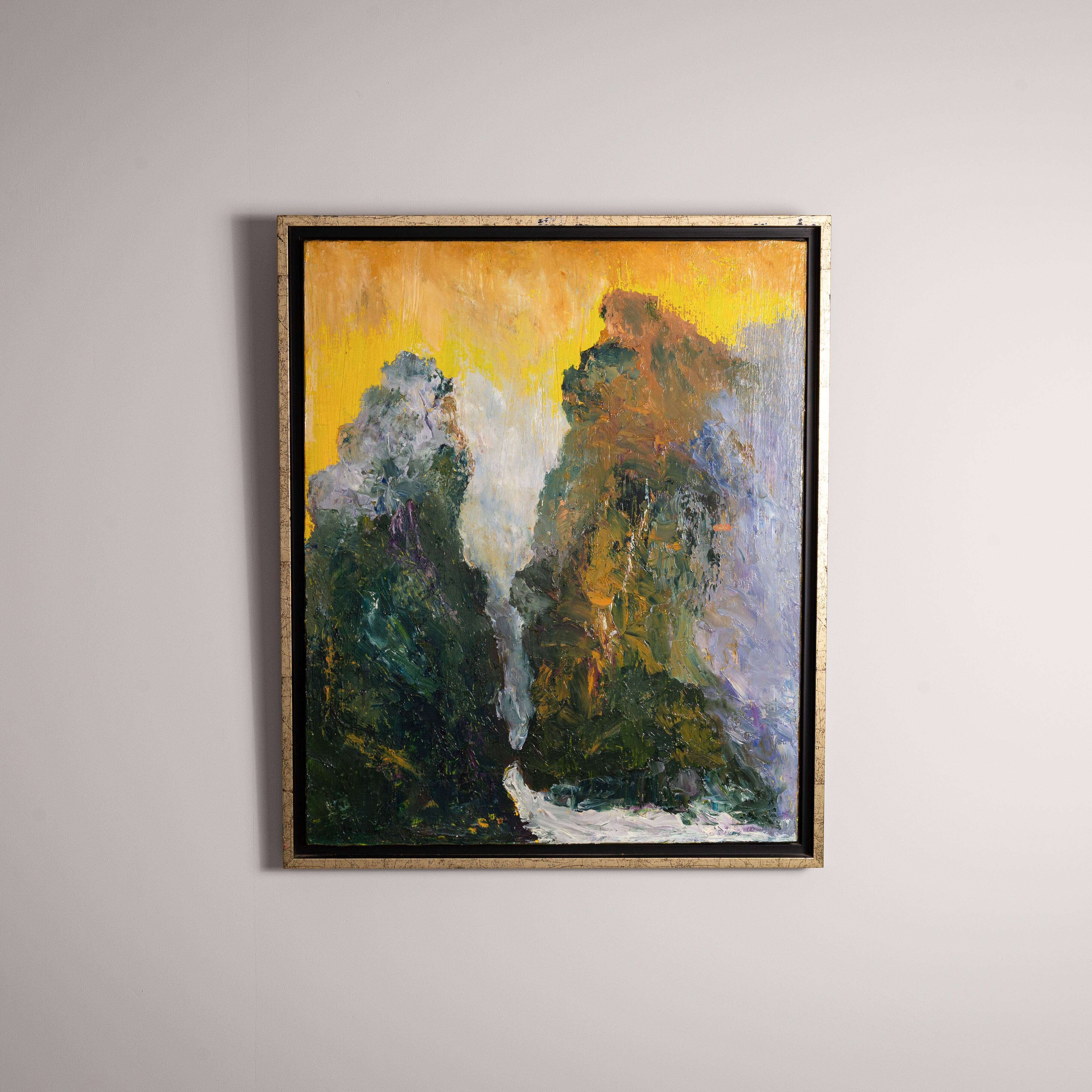 Abstract landscape painting ‘‘Chine Ancienne’’