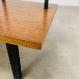 50s asymmetrical plant shelf, teak