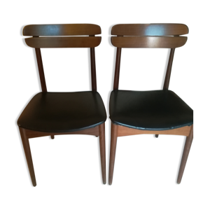 Paire de chaises danoises