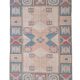 Vintage Turkish Oushak rug 175x252 cm