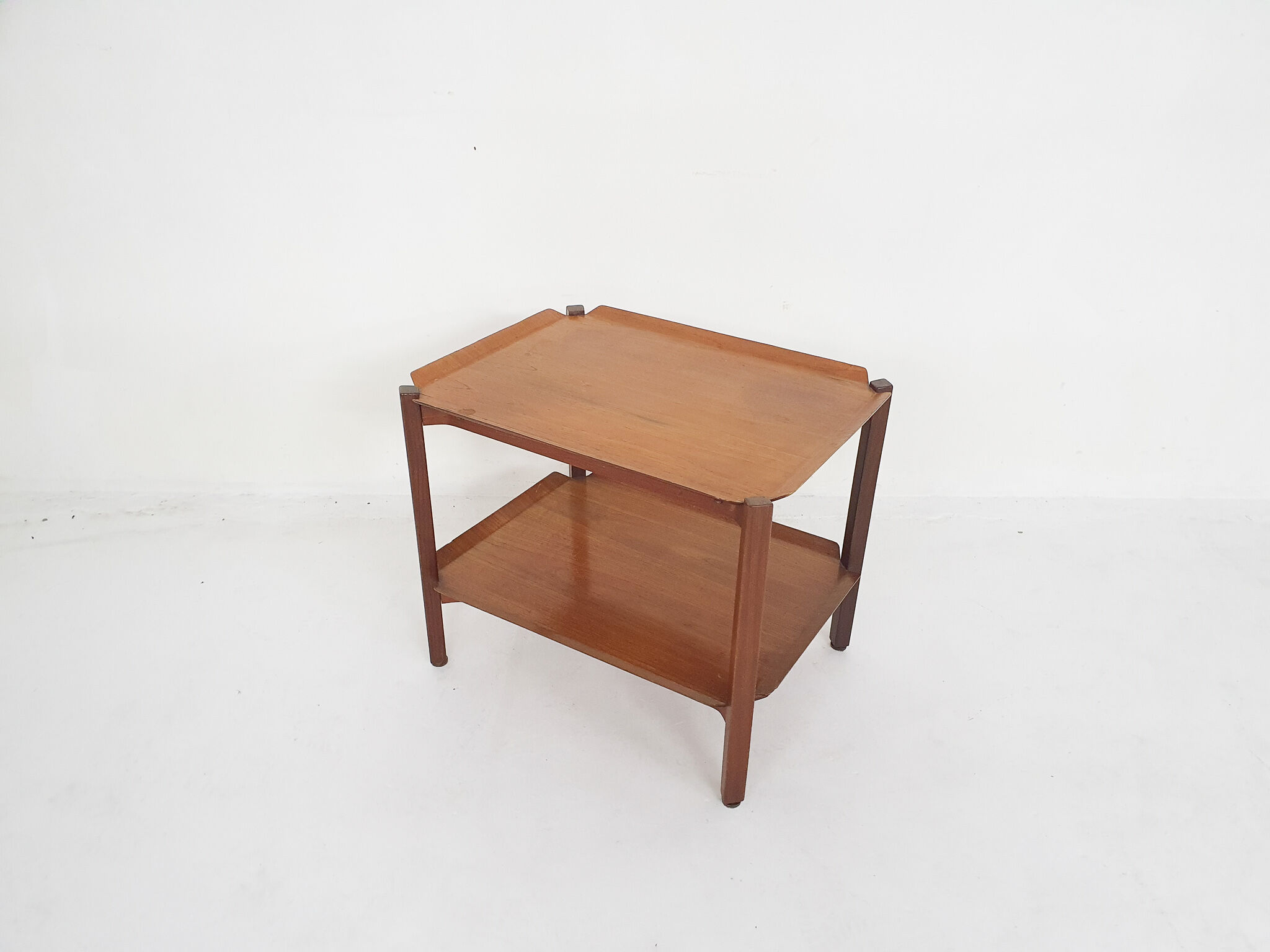Mid-century teak side table, The Netherlands 1950's