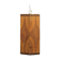 Hexagonal Pine Pendant Lamp – Sweden, 1970s