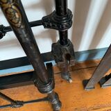 Victorian bed wrought iron and brass