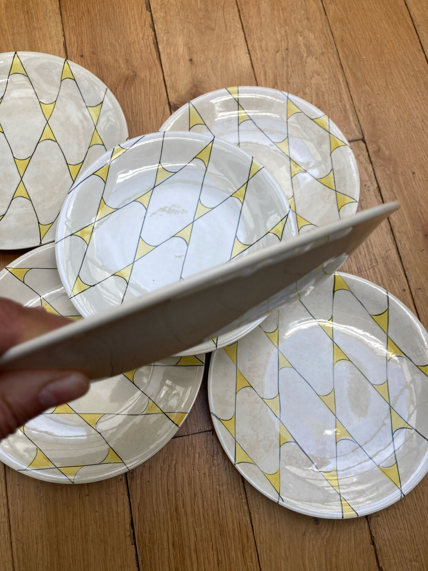 Lot of Longchamp plates