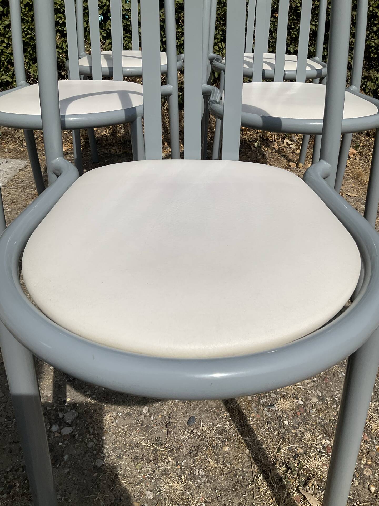 Ensemble Robert Mallet Stevens table à manger et 5 chaises