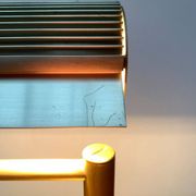 Space Age table lamp by V. Frauenknecht for Swisslamps International, 1970s.