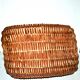 Vintage wicker gondola basket