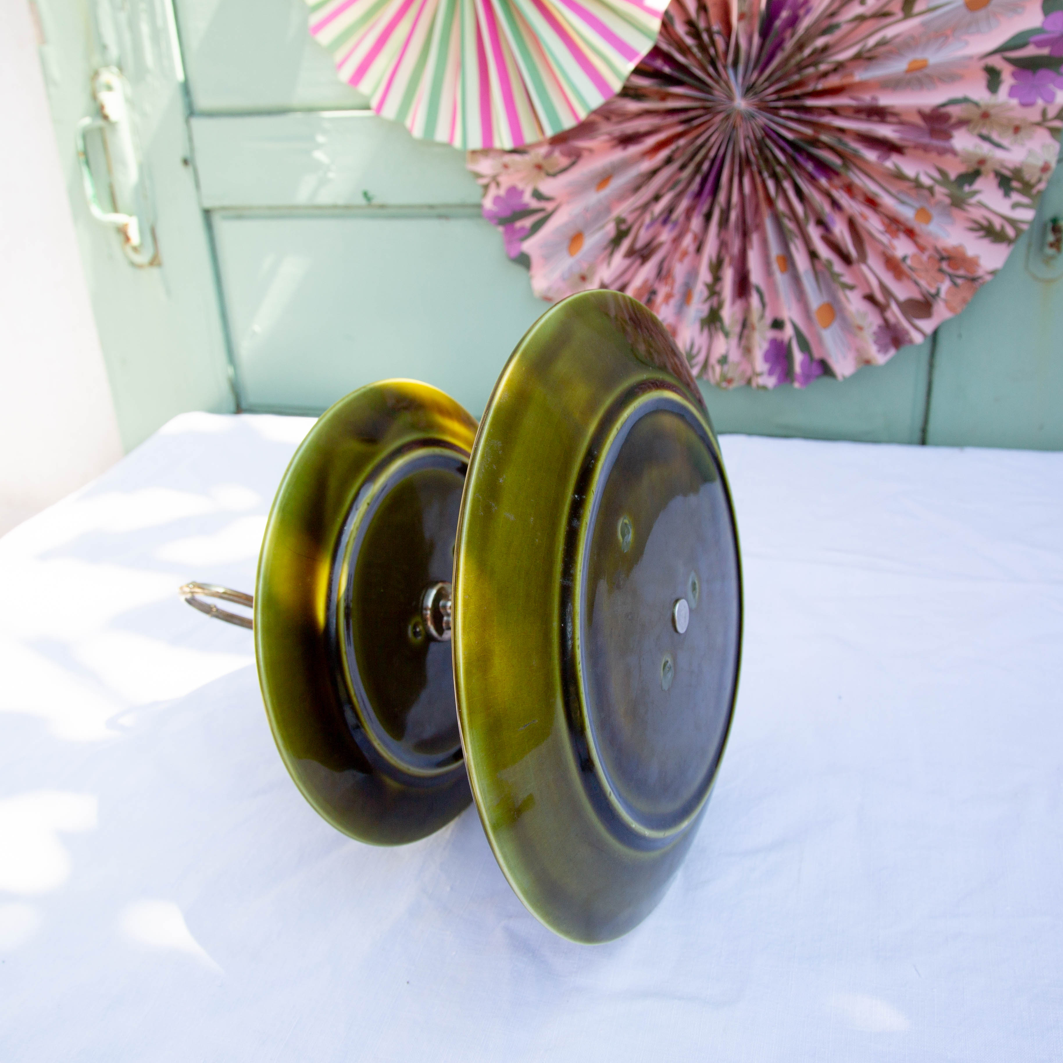 Servant cake display slurry flowers sarreguemines