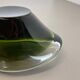 Large 1,5kg Murano Sculptural Glass Element Shell Ashtray Murano, Italy, 1970