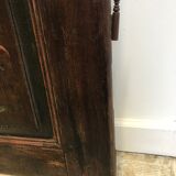 Ancienne double porte bois peint