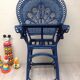 Chaise haute rotin Emmanuelle