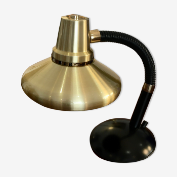 Lampe dorée vintage
