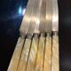 Yellow Bakelite dessert knives