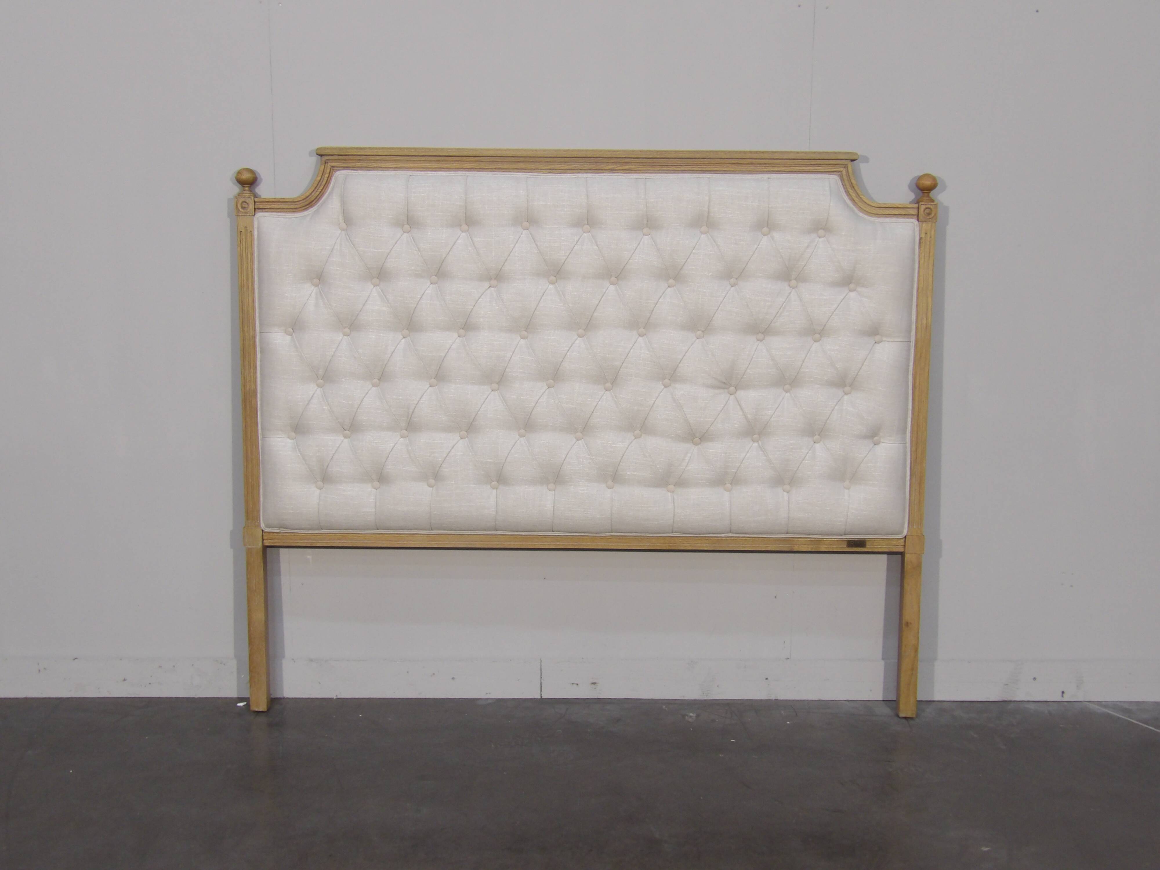 Upholstered headboard, fireproof fabric, 150 cm