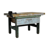 Old solid wood workbench 40/50