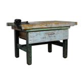 Old solid wood workbench 40/50