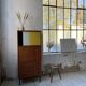 Modernist teak secretary desk, 1950s