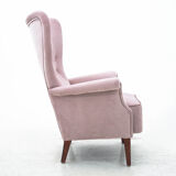 Pink armchair