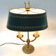 Bronze bouillotte lamp