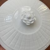 Légumier 26 cm porcelaine blanche