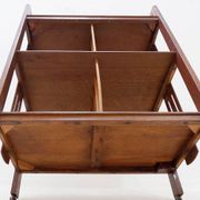 Art Deco shelf - Magazine rack on wheels