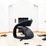 Chaise longue sculpturale 80s