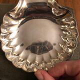 Christofle scallops in silver metal