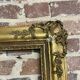 Cadre en bois doré Napoléon lll