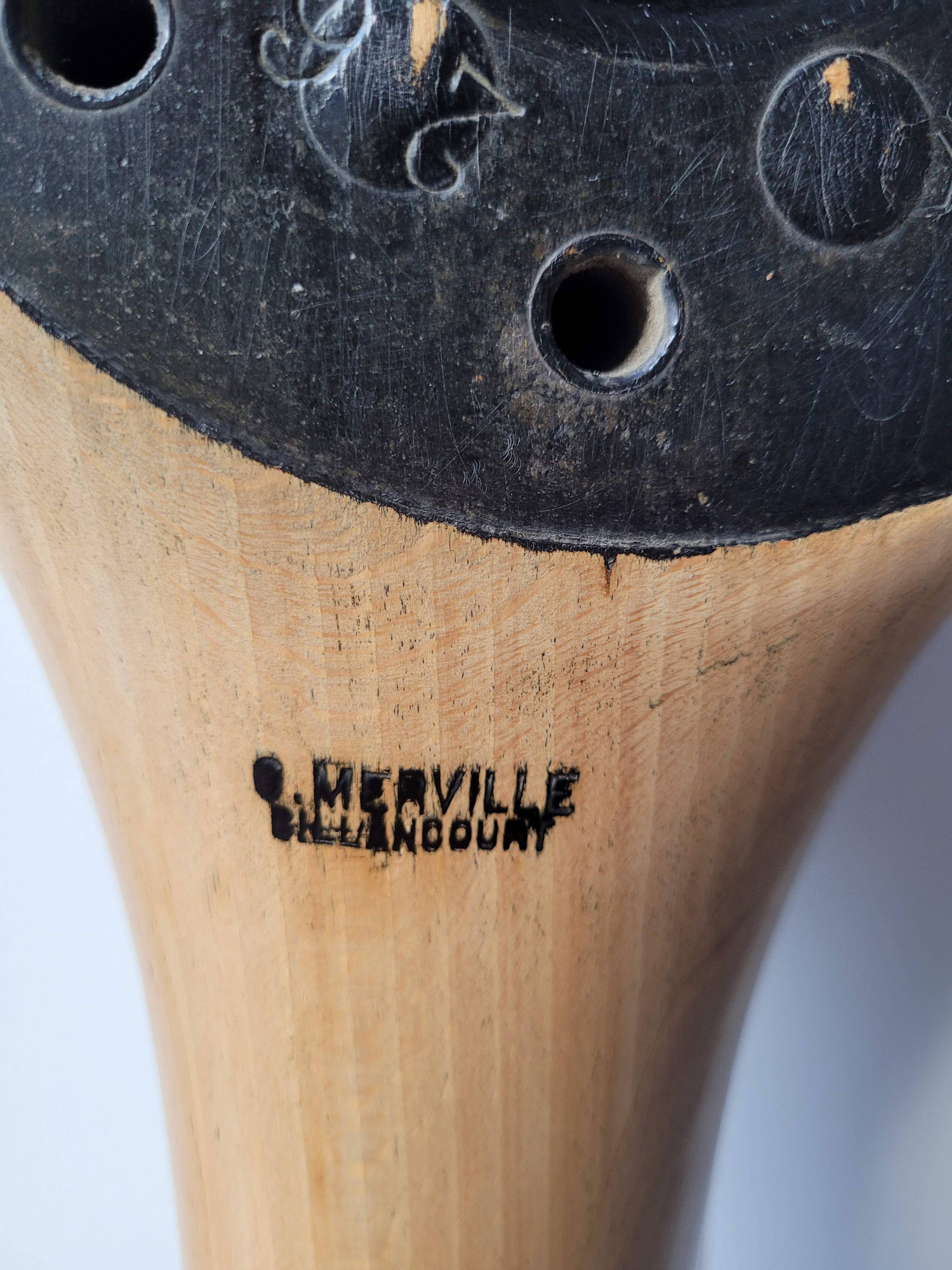 Merville wooden airplane propeller