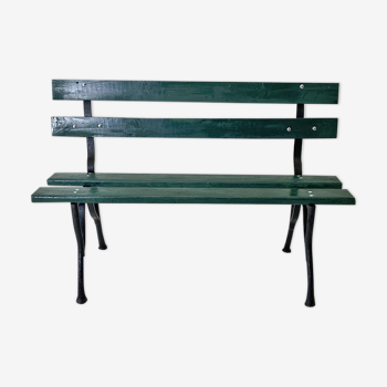 Banc de jardin vintage