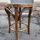 Curved wood piano stool 1950