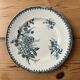 Set of 6 mismatched antique dinner plates