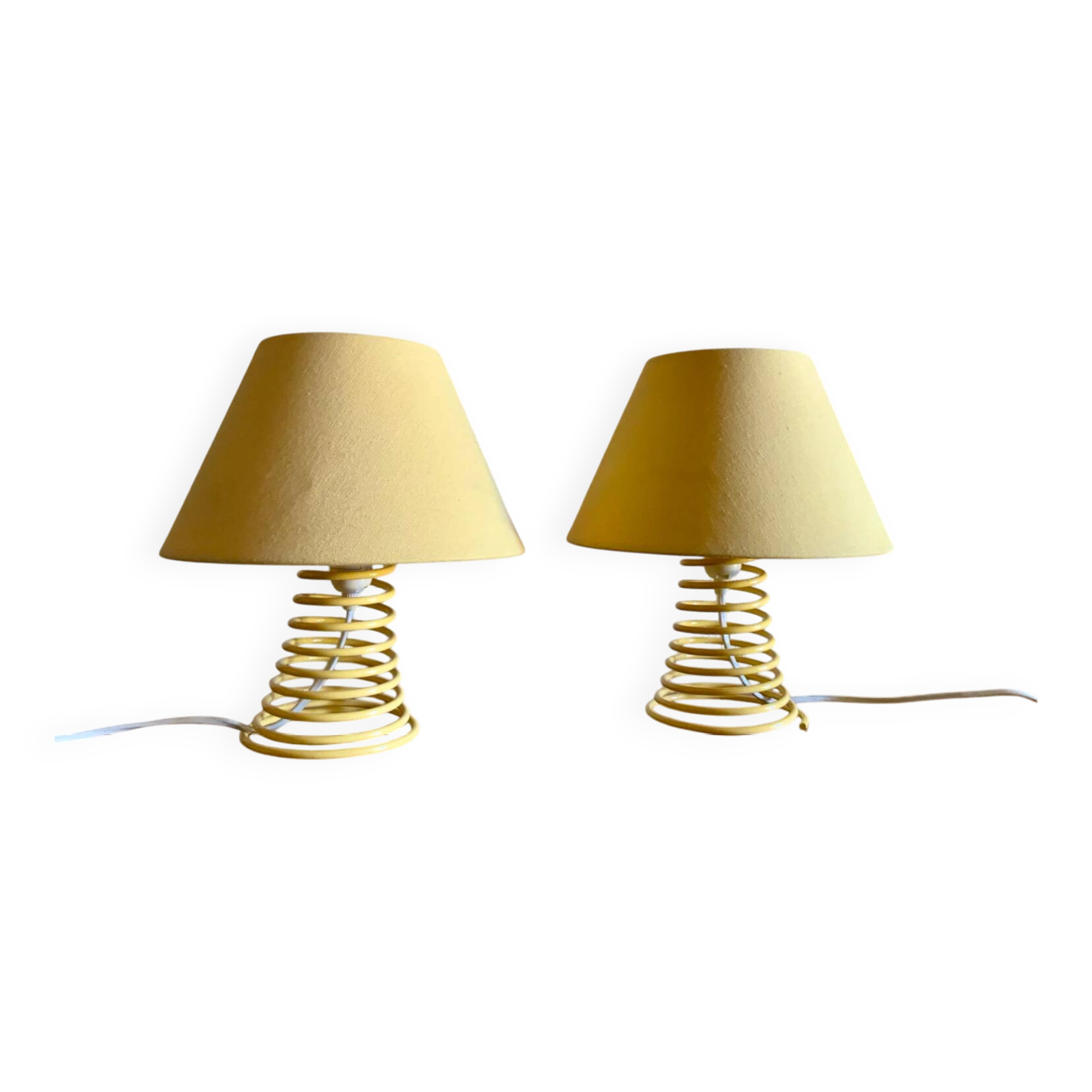 Vintage spring lamps