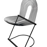 Pair of "swing" chairs by Jutta and Herbert Ohl for Rosenthal