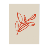 Botanical illustration giclee print, 50x70