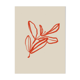 Botanical illustration giclee print, 50x70