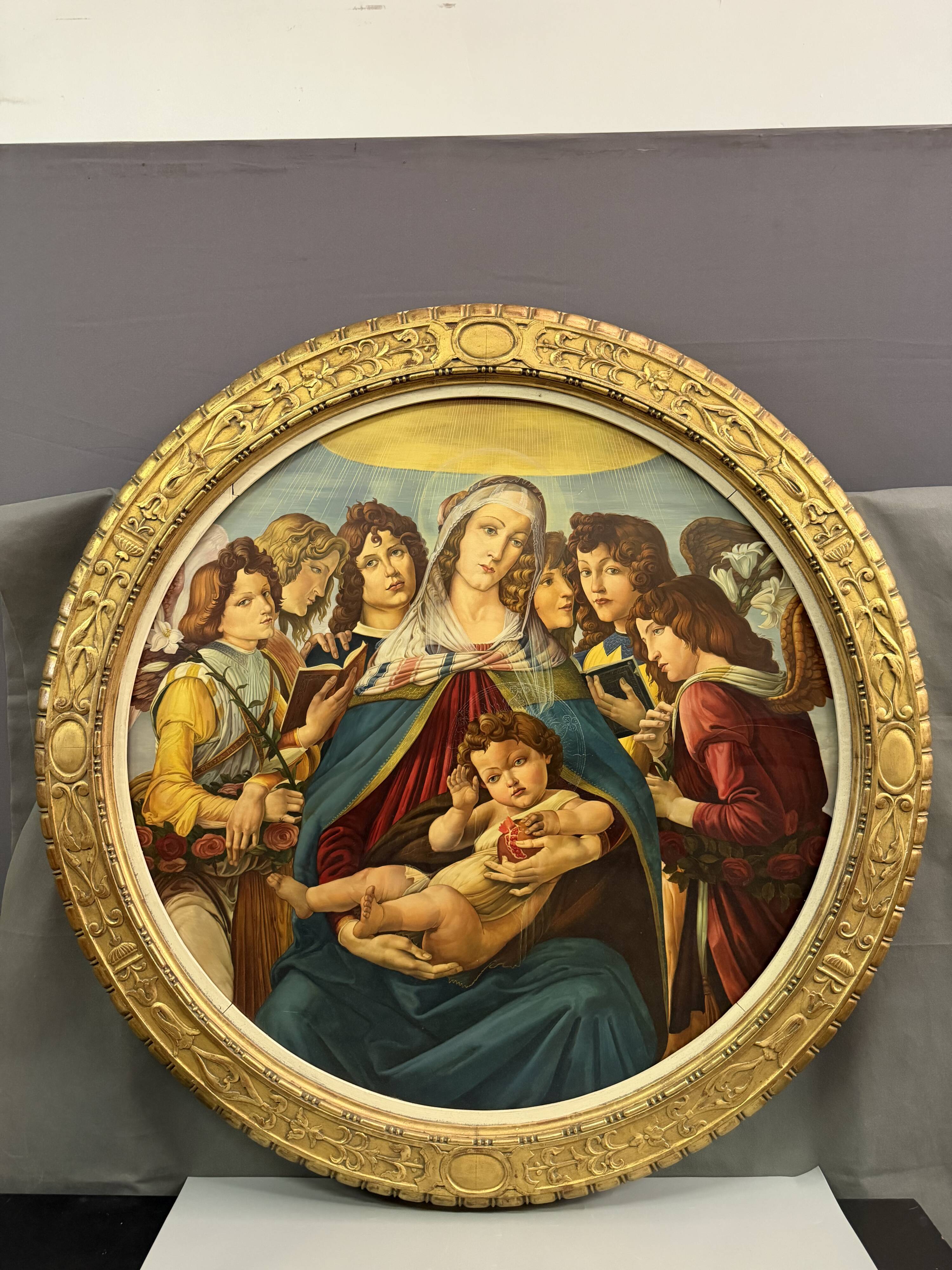 The Virgin with the Pomegranate after Sandro BOTTICELLI