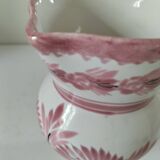 Henriot Quimper Camaïeu pink collection pitcher