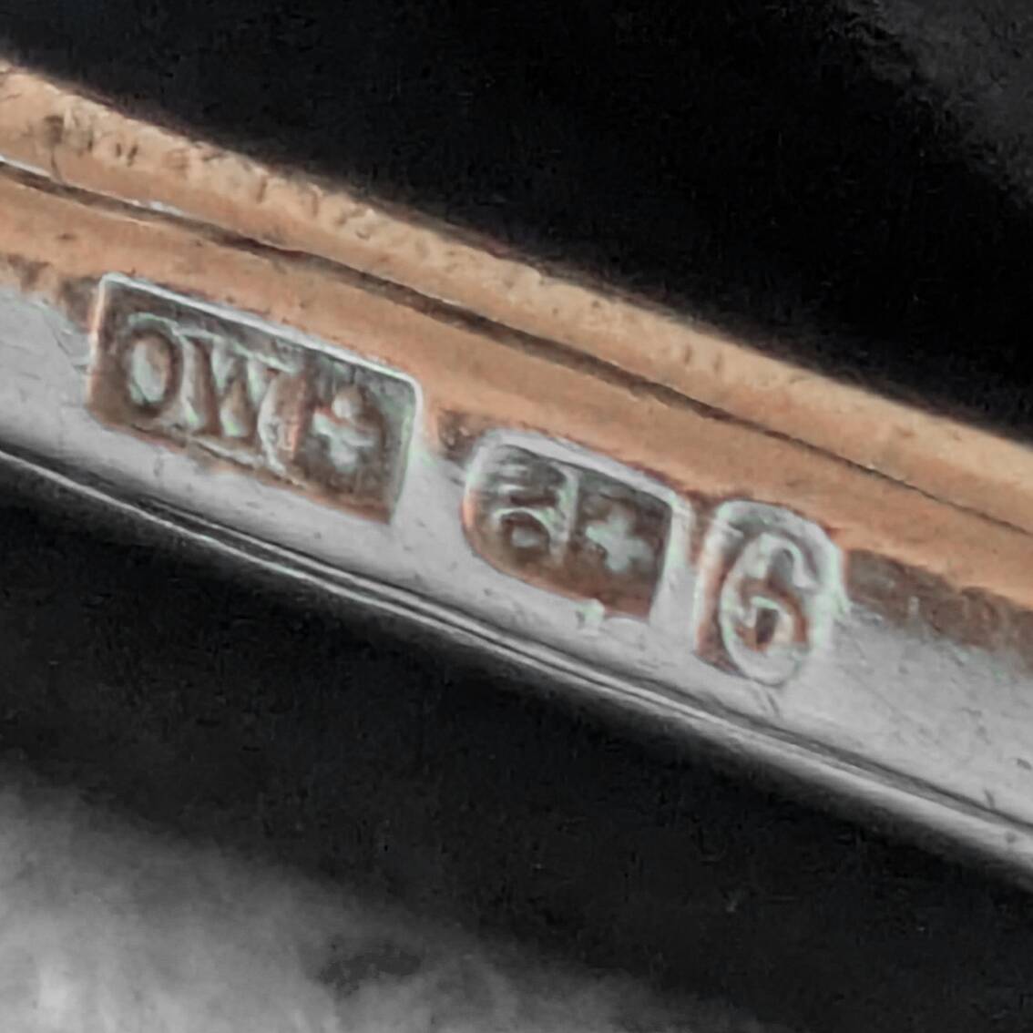 Wiskemann baby porridge spoon, Swiss silver