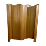 Paravent en bois année 70